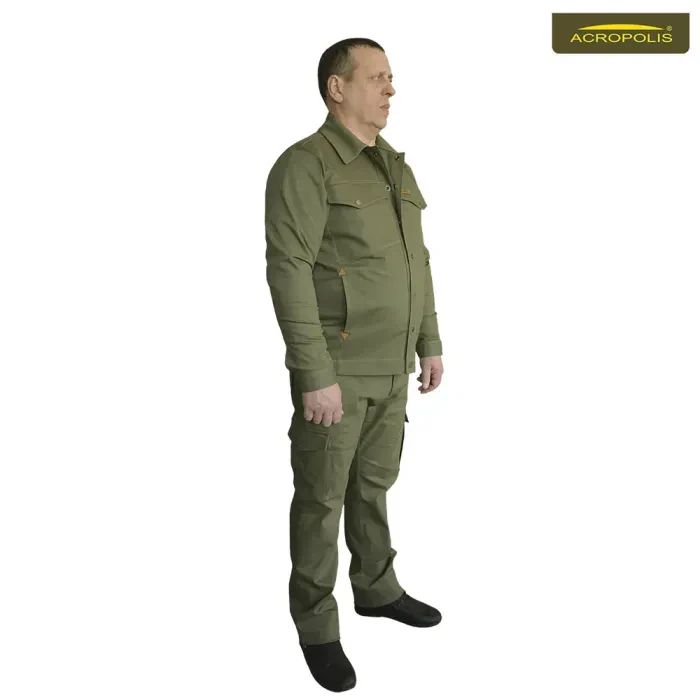Джинсовий костюм чоловічий (штани і куртка) Acropolis ОКД-1