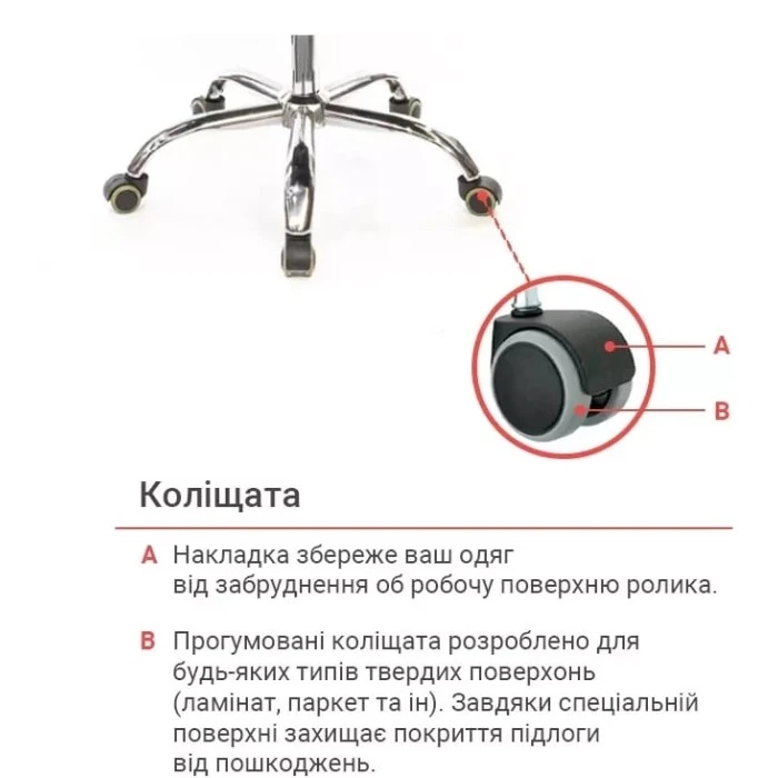 Крісло АКЛАС Фіджи TILT 6109B (Чорний)