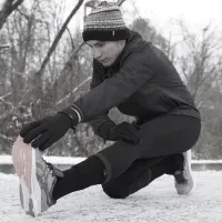 Шкарпетки водонепроникні Dexshell Thermlite, p-p L, з зеленою смужкою