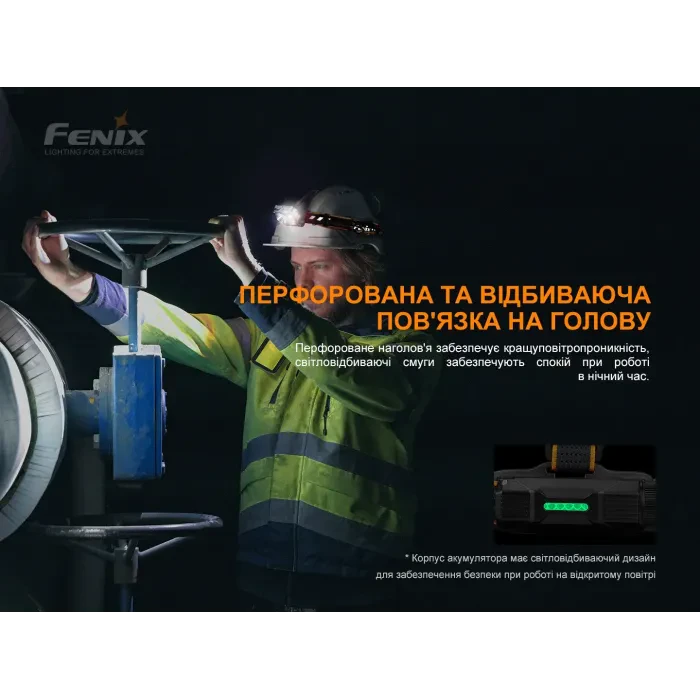 Ліхтар налобний Fenix HP25R V2.0