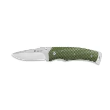 Ніж складаний туристичний Ganzo G618 (8 см) 440C / ABS зелений