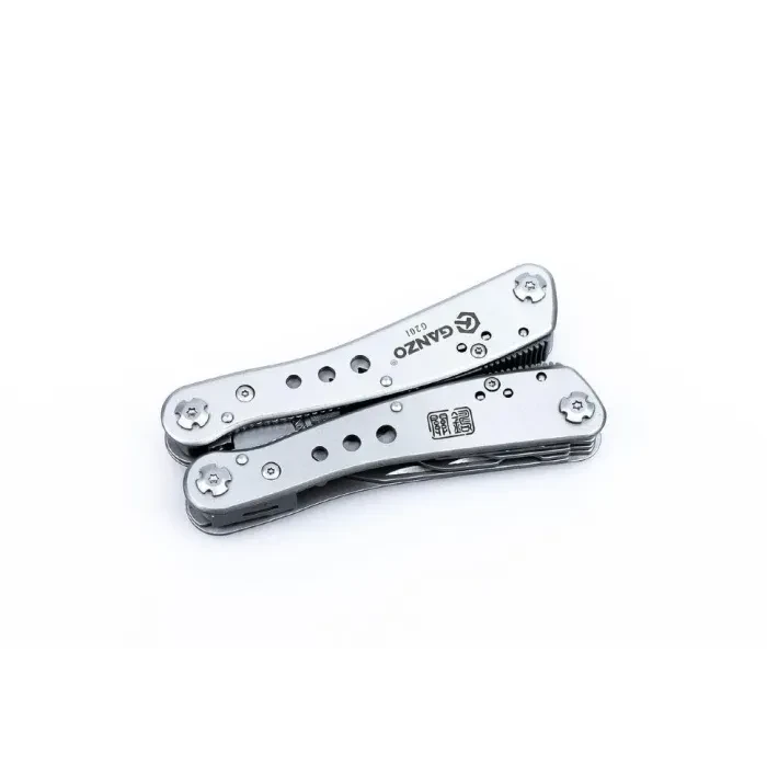 Мультитул на 8 инструментов Multi Tool Ganzo G201. Мультитул с ножницами, пласкогубцами, шилом