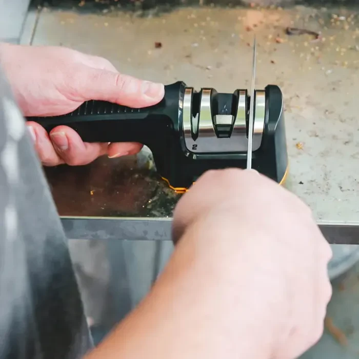 Work Sharp Точилка кухонная механическая Pull Through Kitchen WSKTNPTS-I 20°. Маленькая точилка