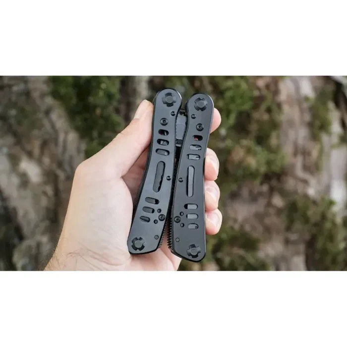 Мультитул Ganzo G103, (19.3 см) 22 функції, чорний + біти та чохол
