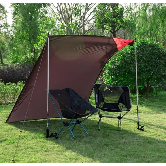 Килимок для пікніка водостійкий надлегкий Naturehike Moisture Picnic Mat NH17D050-B, 145x200 см, чорний