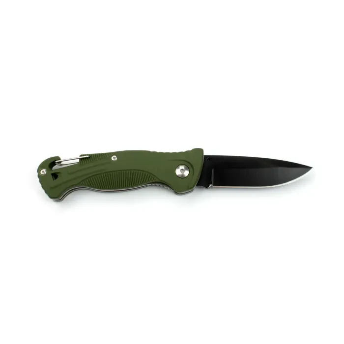 Ніж складаний кишеньковий Ganzo G611 (7.5 см) 420C / пластик зелений