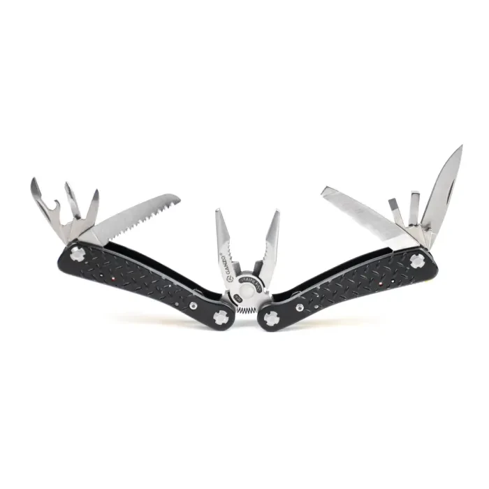 Мультитул Ganzo G106, (16.5 см) 22 функції, чорний + біти та чохол
