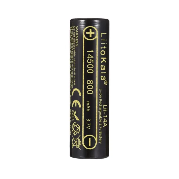 Акумулятор LiitoKala Lii-14A 14500 800mah battery