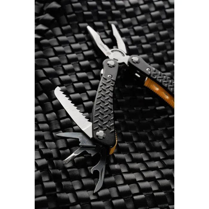Мультитул Ganzo G106, (16.5 см) 22 функції, чорний + біти та чохол