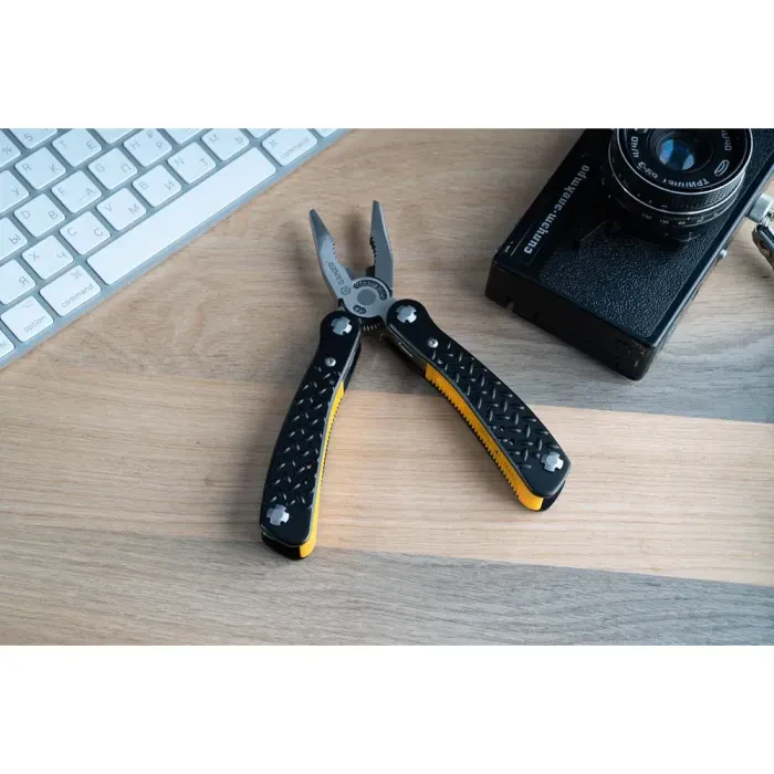 Мультитул Ganzo G106, (16.5 см) 22 функції, чорний + біти та чохол