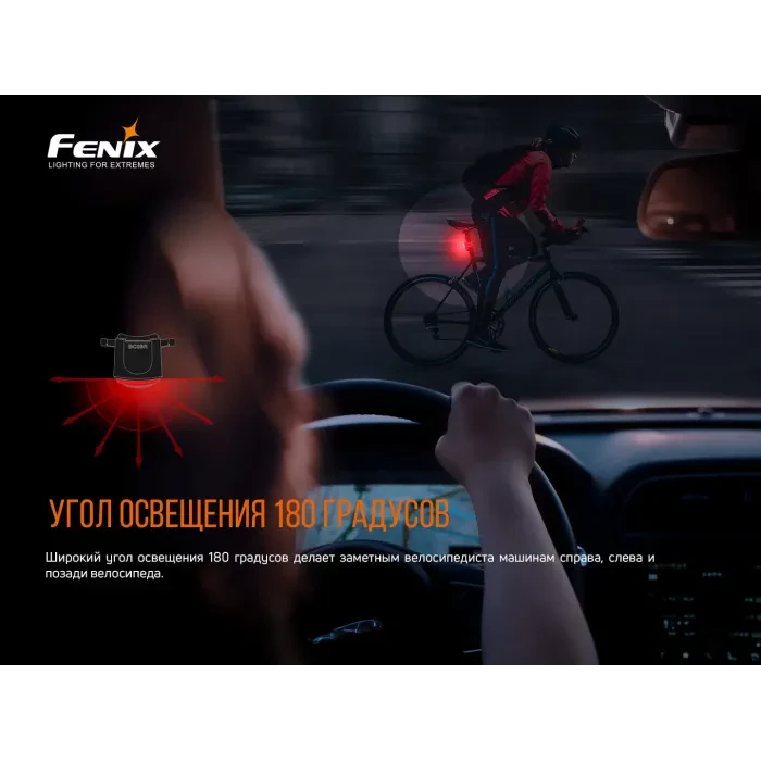 Велофара задня Fenix BC05R V2.0