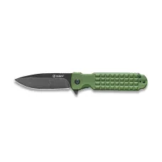 Ніж складаний туристичний Ganzo G627 (8.8 см) 8CR14 / PP зелений