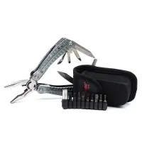 Мультитул Ganzo G105, (16.5 см) 22 функції + біти та чохол