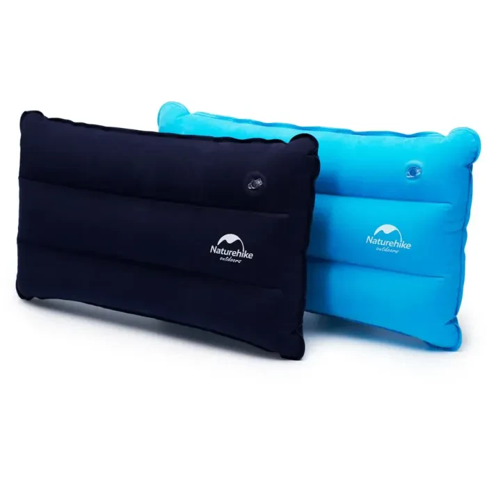 Подушка надувна Naturehike Square Inflatable NH18F018-Z, темно-блакитний