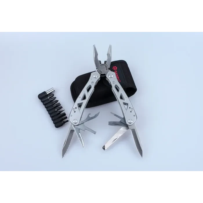 Мультитул Ganzo G112, (16.5 см) 13 функцій + біти та чохол
