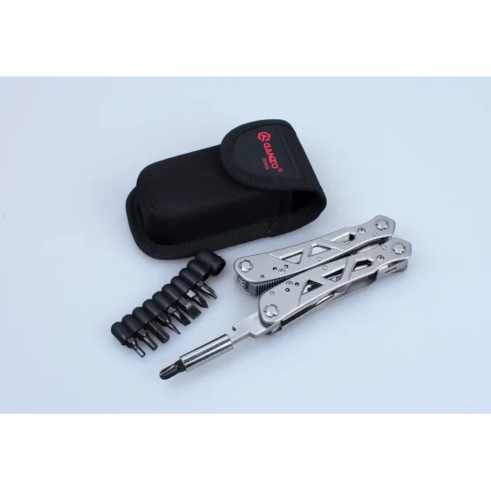 Мультитул Ganzo G112, (16.5 см) 13 функцій + біти та чохол