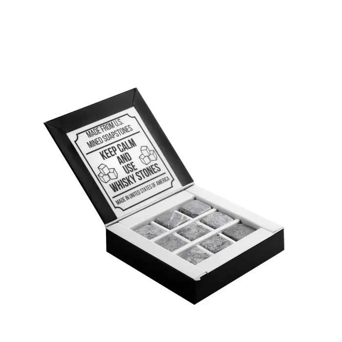 Камни для виски Whisky Stones USA 9 шт (Сертифицированы), Кубики для охлаждения виски