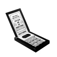 Камни для виски Whisky Stones 9 шт (Сертифицированы) + мешочек. Кубики для охлаждения виски