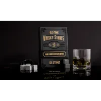 Камни для виски Whisky Stones 9 шт (Сертифицированы) + мешочек. Кубики для охлаждения виски