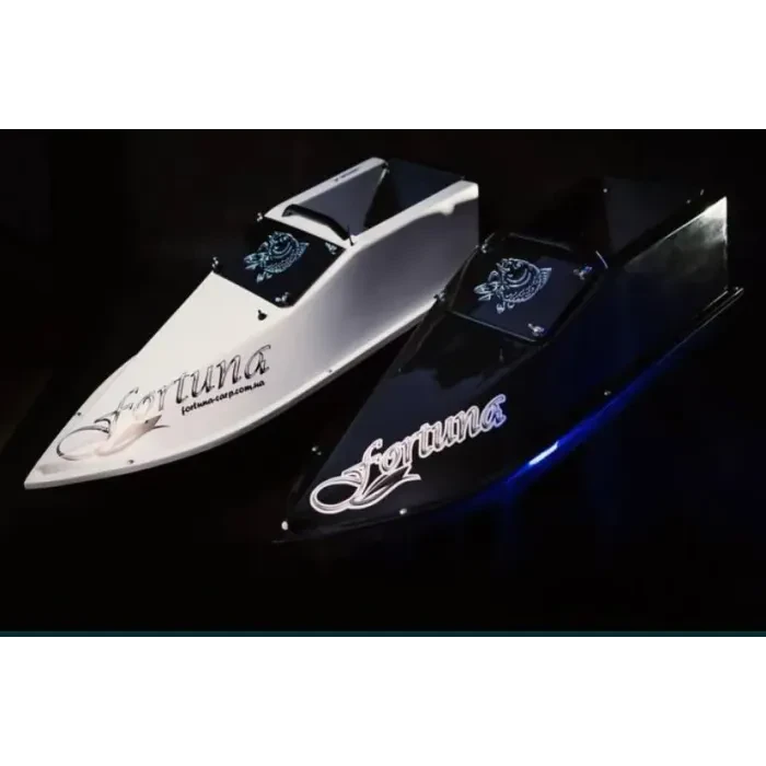 Кораблик для підгодовування Фортуна (27000 mAh) з ехолотом Toslon300 Чорний