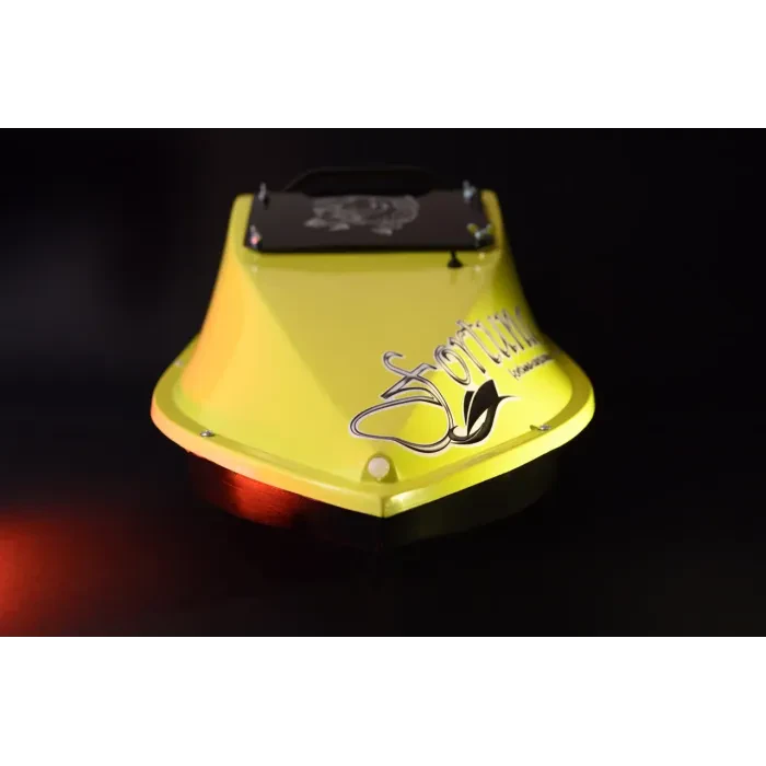 Кораблик для підгодовування Фортуна (27000 mAh) з ехолотом Toslon300 Жовтий