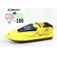 Прикормочний кораблик Фурія Фюжн з GPS Cortex 6+1 Жовтий