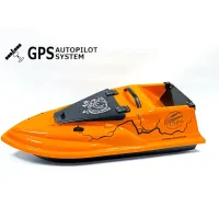 Прикормочний кораблик Фурія Шторм з GPS автопілотом (V3_9+1) Помаранчевий
