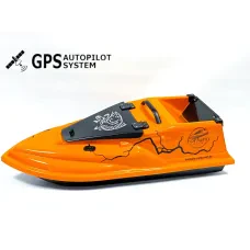 Прикормочний кораблик Фурія Шторм з GPS автопілотом (V3_9+1) Помаранчевий