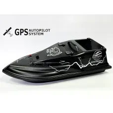 Прикормочний кораблик Фурія Шторм з GPS автопілотом (V3_9+1) Чорний