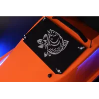 Рыболовный кораблик для прикормки Фортуна 45000 mAh Оранжевый. Прикормочный кораблик с круиз контролем