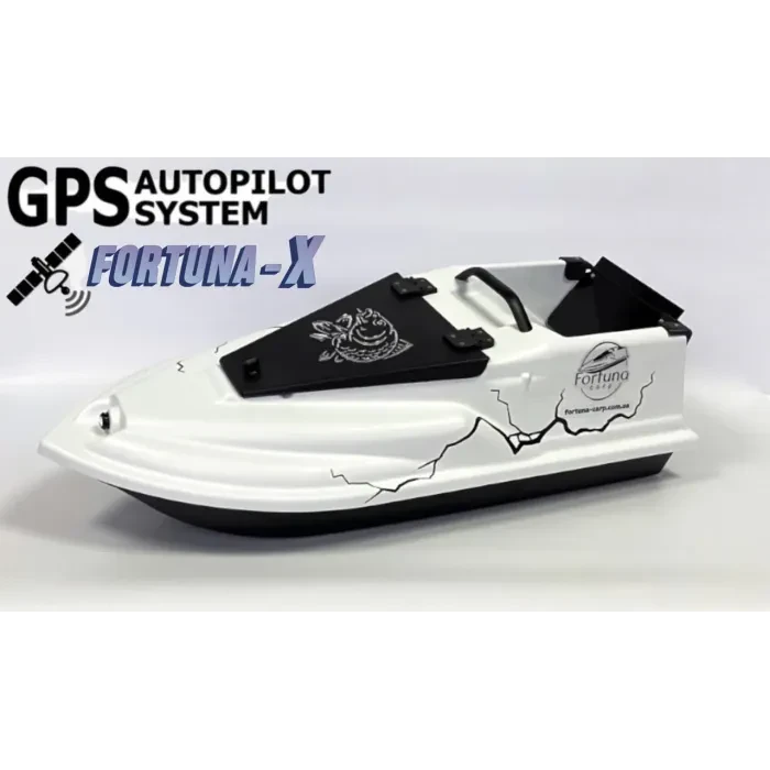 Кораблі для риболовлі Фурія Фюжн з GPS (Fortuna-X) Білий