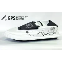 Прикормочний кораблик Фурія Шторм з GPS автопілотом (V3_9+1) Білий