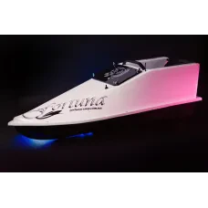 Кораблик для підгодовування Фортуна (акумулятор 27000 mAh) Білий