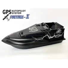 Кораблі для риболовлі Фурія Фюжн з GPS (Fortuna-X) Чорний