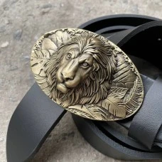 Чоловічий ремінь ЛЕВ Gorillas Accessories bb29