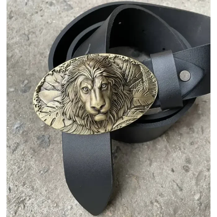Чоловічий ремінь ЛЕВ Gorillas Accessories bb29