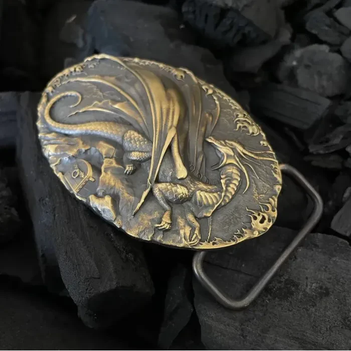 Чоловічий ремінь ДРОГОН Gorillas Accessories bb39