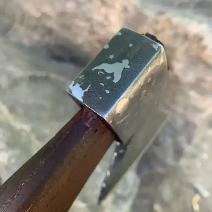 Ручна сокира «Гладіатор» з гравіюванням - сталь У8, шкіряна обмотка