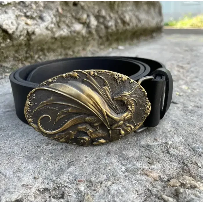 Чоловічий ремінь ДРОГОН Gorillas Accessories bb39