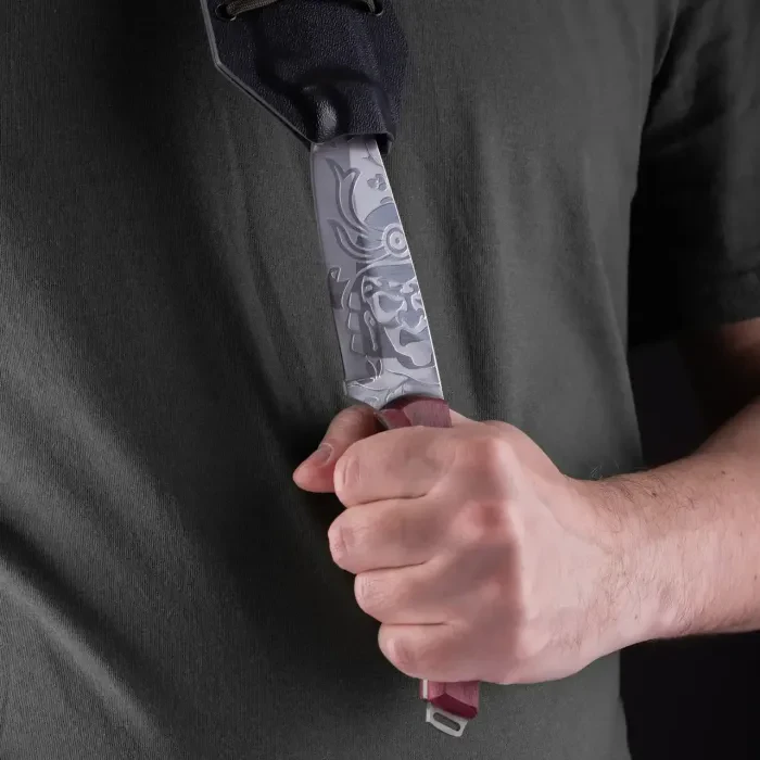 Подарунковий набір Самурай для чоловіків Gorillas Accessories ручна робота Нейзильбер