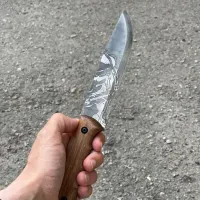 Нож + Кожаный Ремень. Подарочный набор "Хищник" для мужчин Gorillas Accessories ручная работа