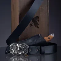 Подарунковий набір Хижак для чоловіків Gorillas Accessories ручна робота Нейзильбер bb91