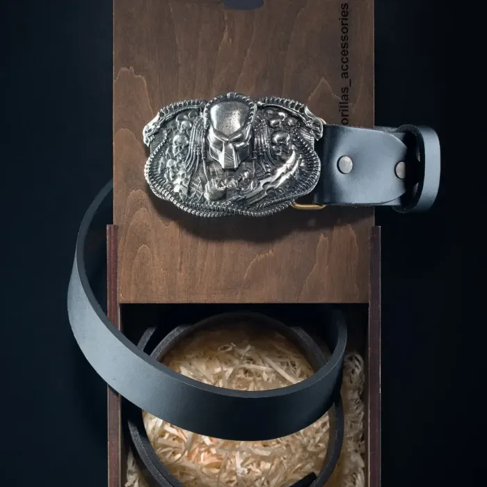 Подарунковий набір Хижак для чоловіків Gorillas Accessories ручна робота Нейзильбер bb91