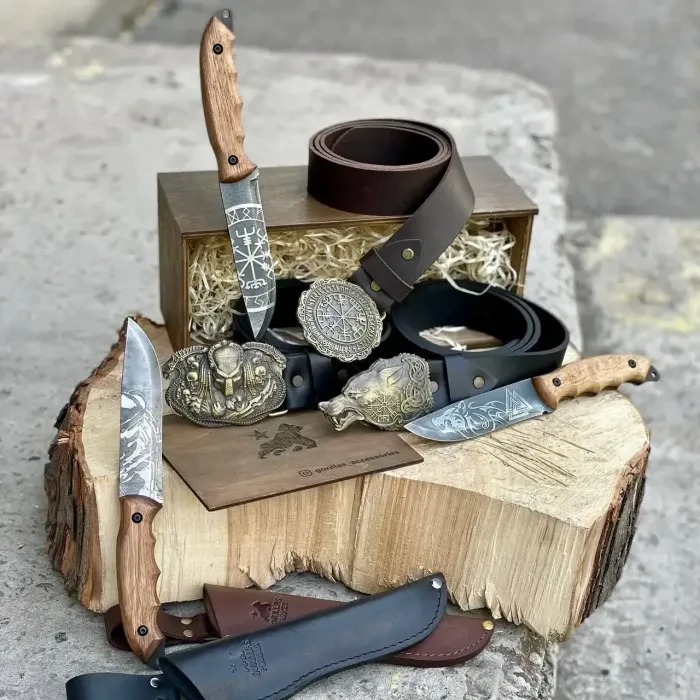 Подарунковий набір Фенрир для чоловіків Gorillas Accessories ручна робота