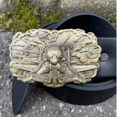 Чоловічий ремінь ПРИВИД КИЇВА Gorillas Accessories bb32