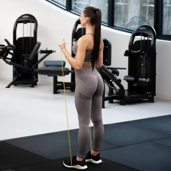 Резинка для фитнеса Gymtek 1-7кг желтая