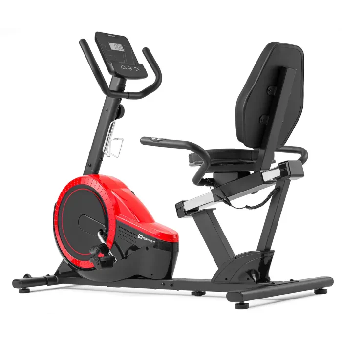 Горизонтальный велотренажер Hop-Sport HS-060L Pulse красный 2020