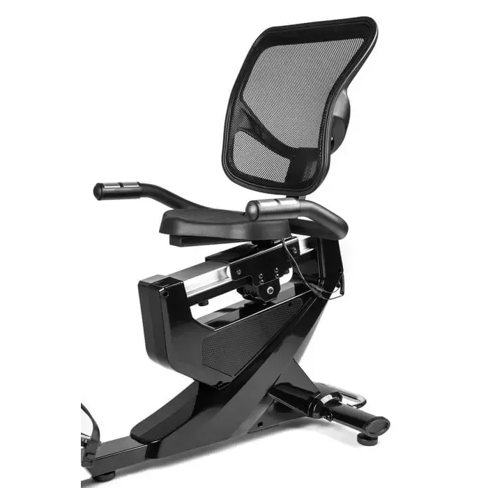 Горизонтальный велотренажер Hop-Sport HS-070L Helix серебристый iConsole+