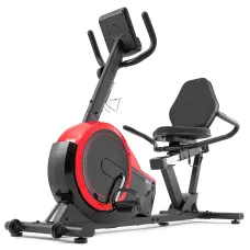 Горизонтальный велотренажер Hop-Sport HS-060L Pulse красный 2020