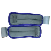 Утяжелители York Fitness Soft для рук и ног 2х0,5кг серый